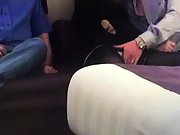 Mrs toodosex4u on couch getting panties eliminated and groped